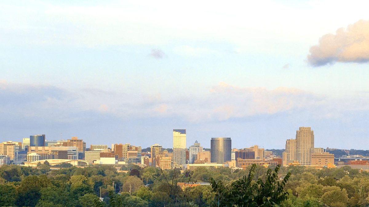 Grand Rapids, Michigan downtown skyline