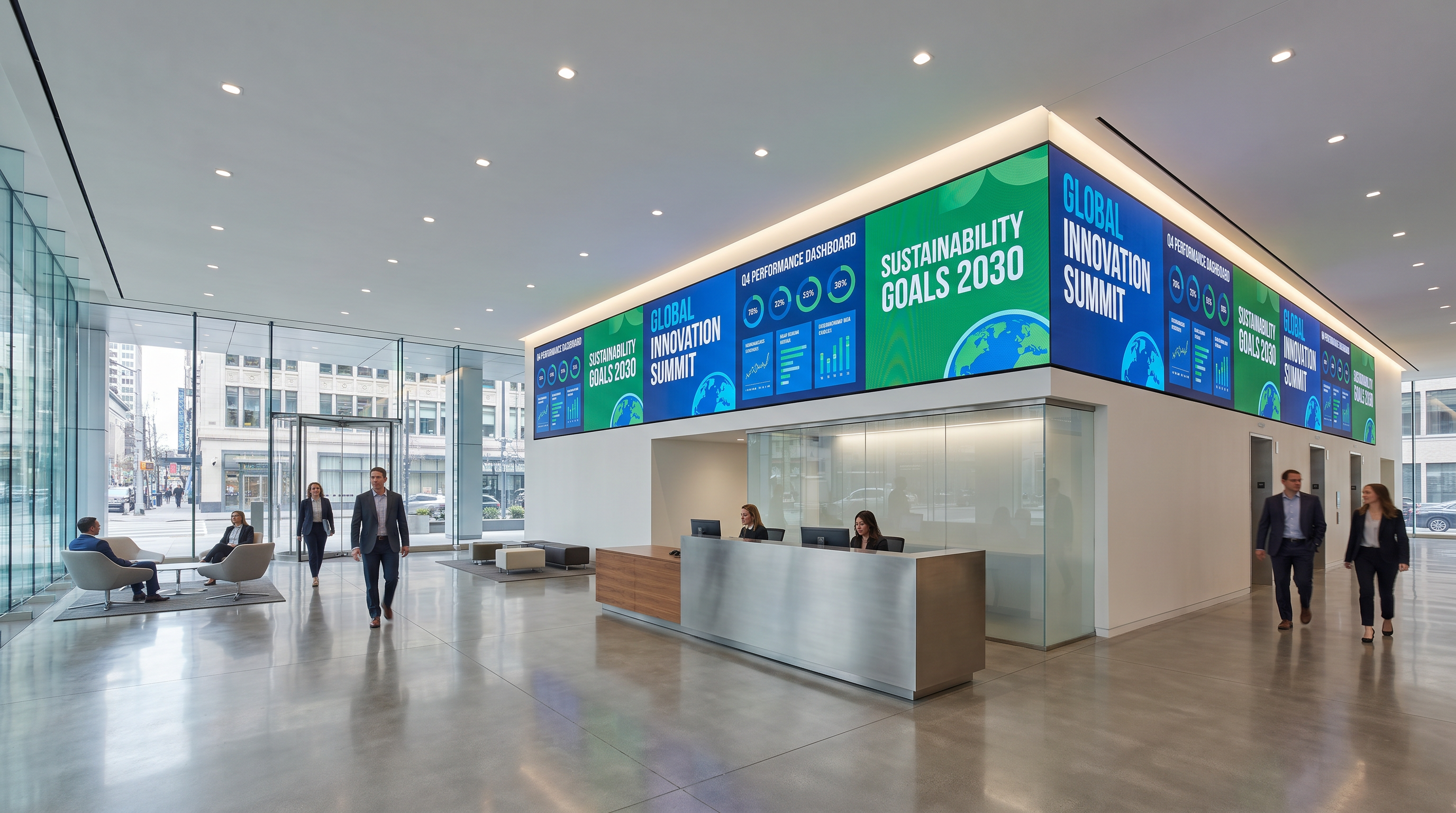 Digital signage for Corporate